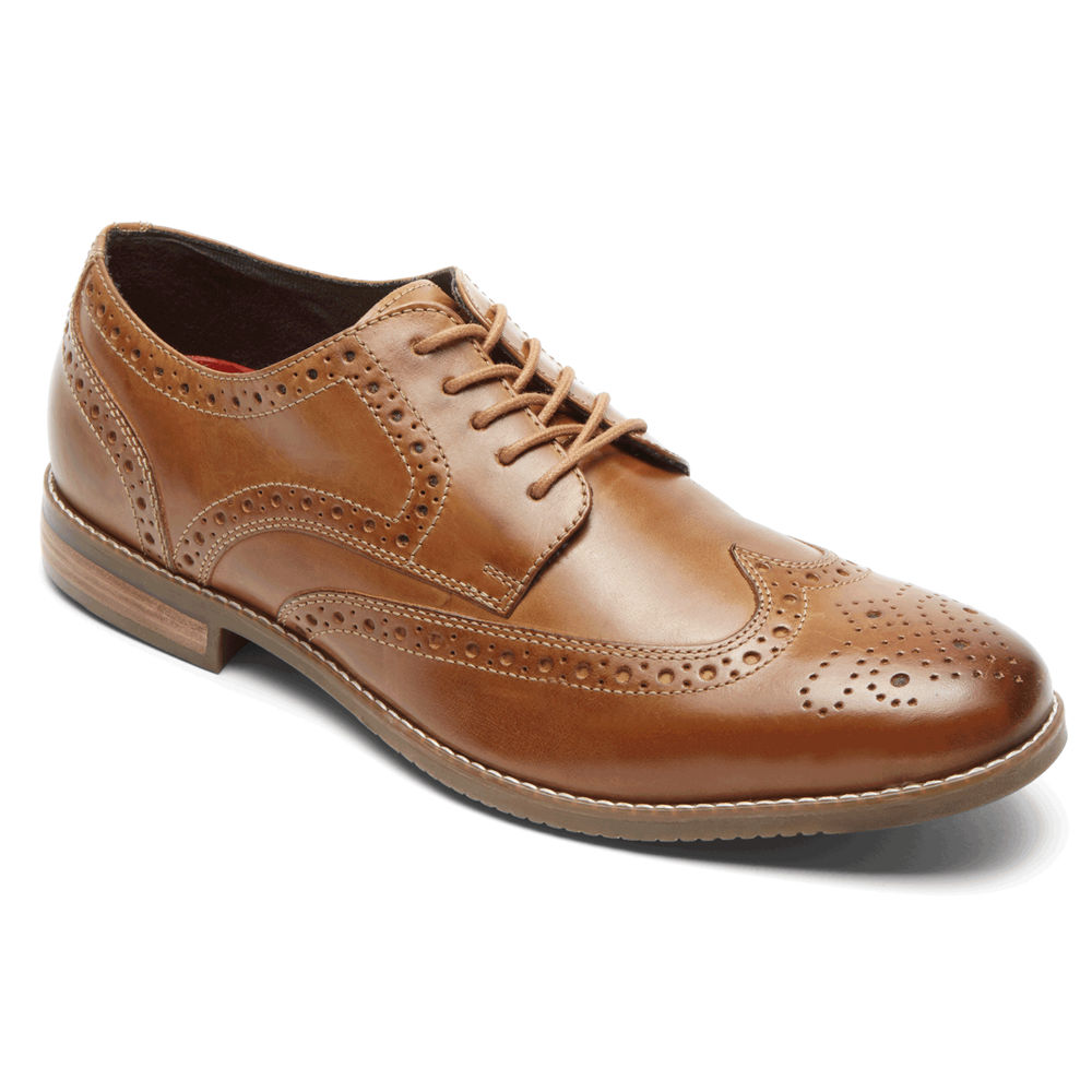 Rockport Snörskor Herr Bruna - Style Purpose Wingtip - LKMUG0952